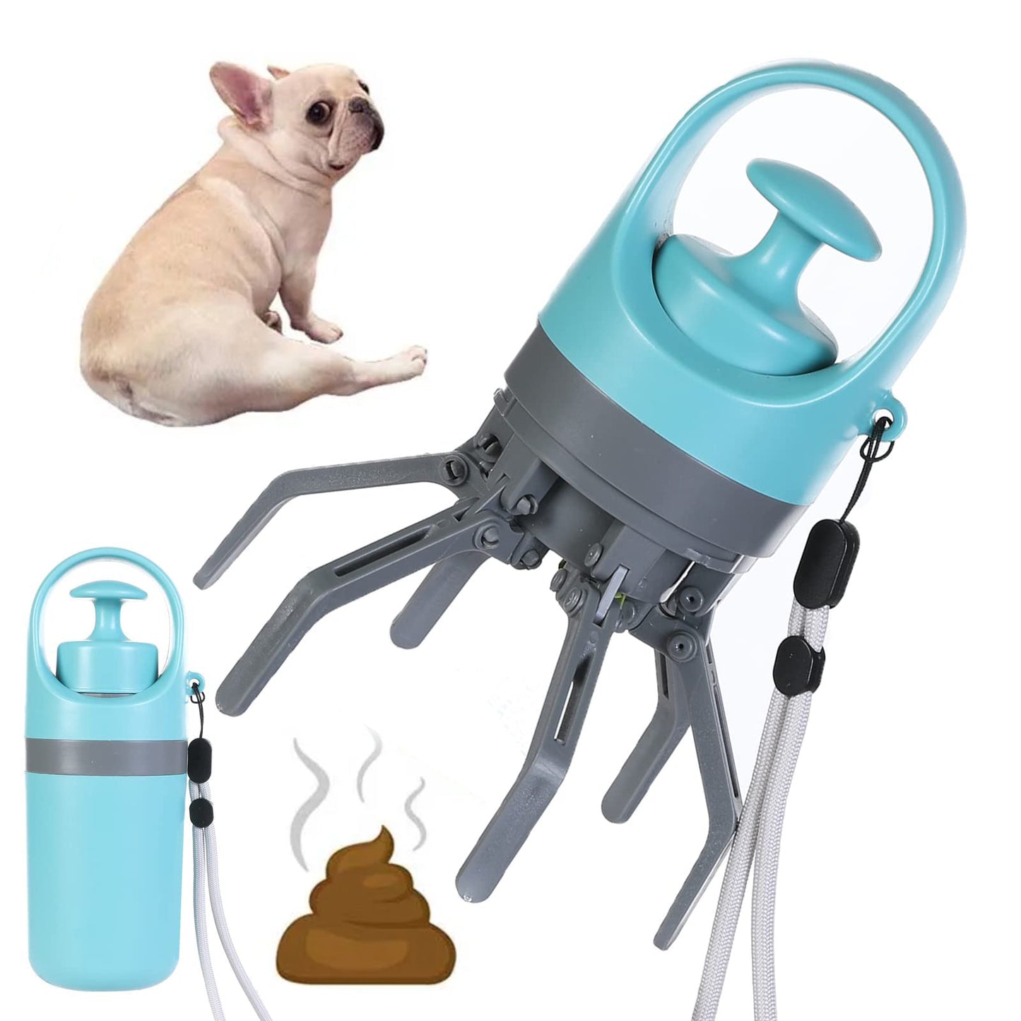 Portable Dog Pooper Scooper Shovel