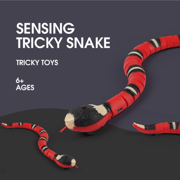 Smart Sensing Snake Cat Toy