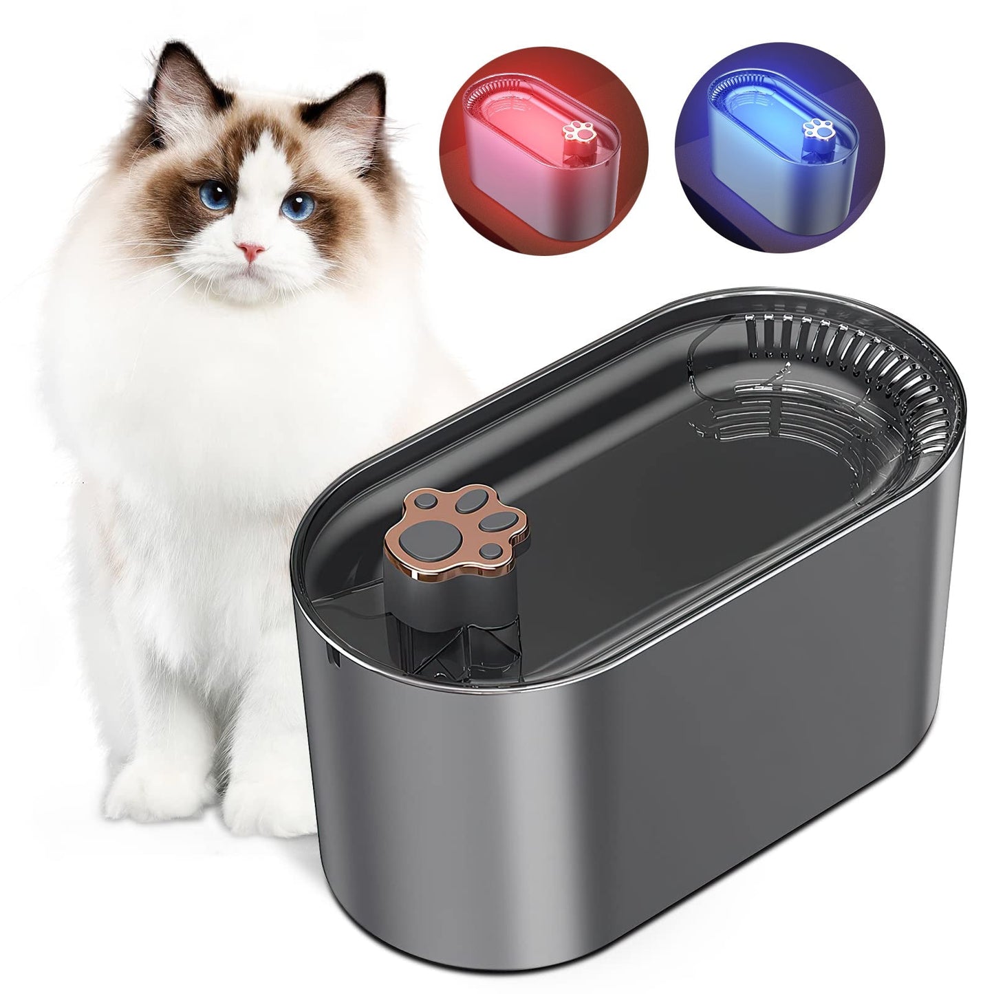 Automatic LED Pet Water Dispenser